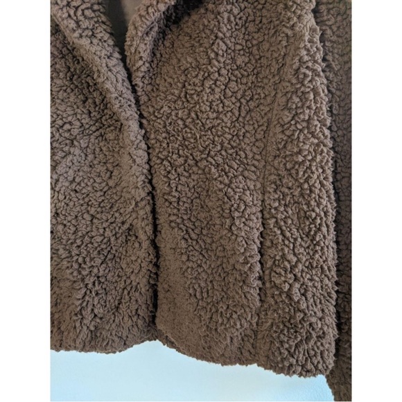 Caslon Chocolate Teddy Jacket - Picture 5 of 7
